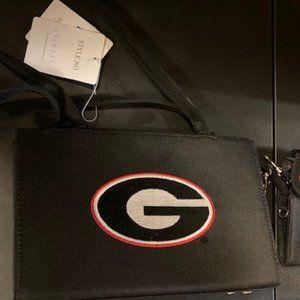 Georgia Bulldogs, Officially licensed Collegiate Product.  Small handbag